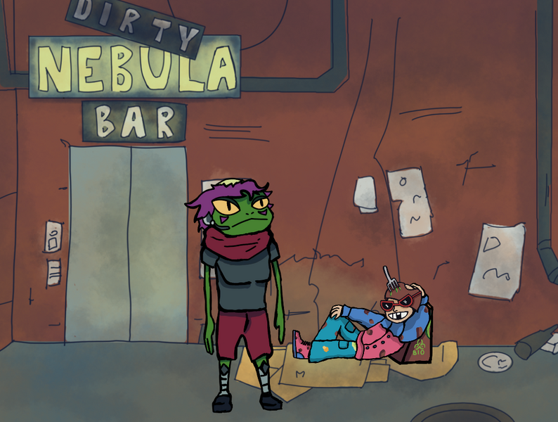 Cover image for Dirty Nebula Bar