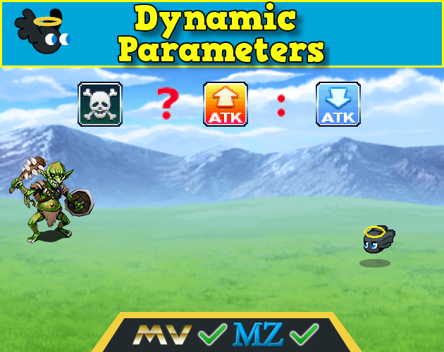 Hakuen Studio Dynamic Parameters for RPG Maker MV MZ