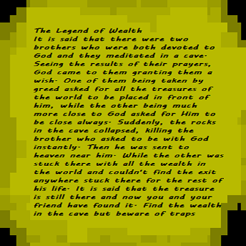 The Legend of Wealth