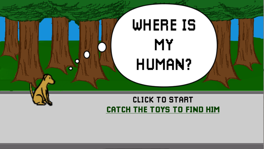 Where is my human?