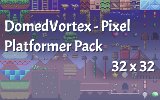 DomedVortex Pixel Platformer Pack