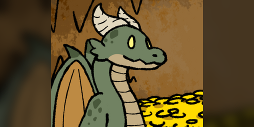 Cover image for A Young Dragon's (Text) Adventure