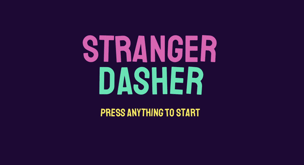 Cover image for Stranger Dasher