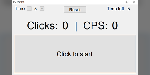 CPS TEST | Clicks Per Second By QLesq