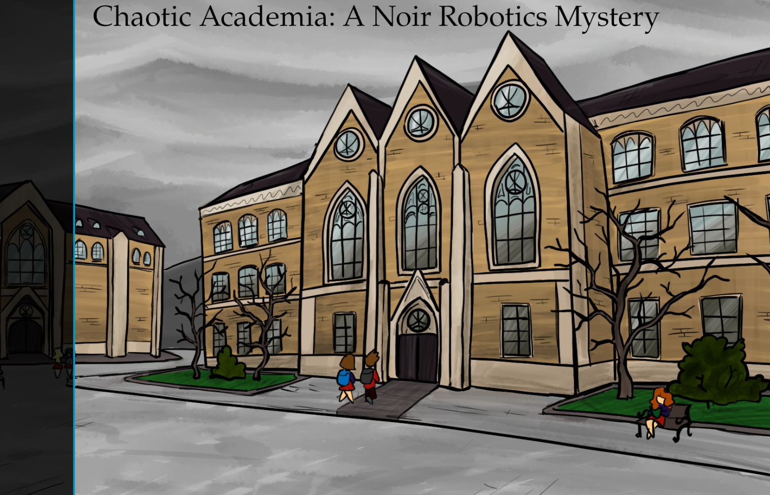 Cover image for Chaotic Academia: A Noir Robotics Mystery