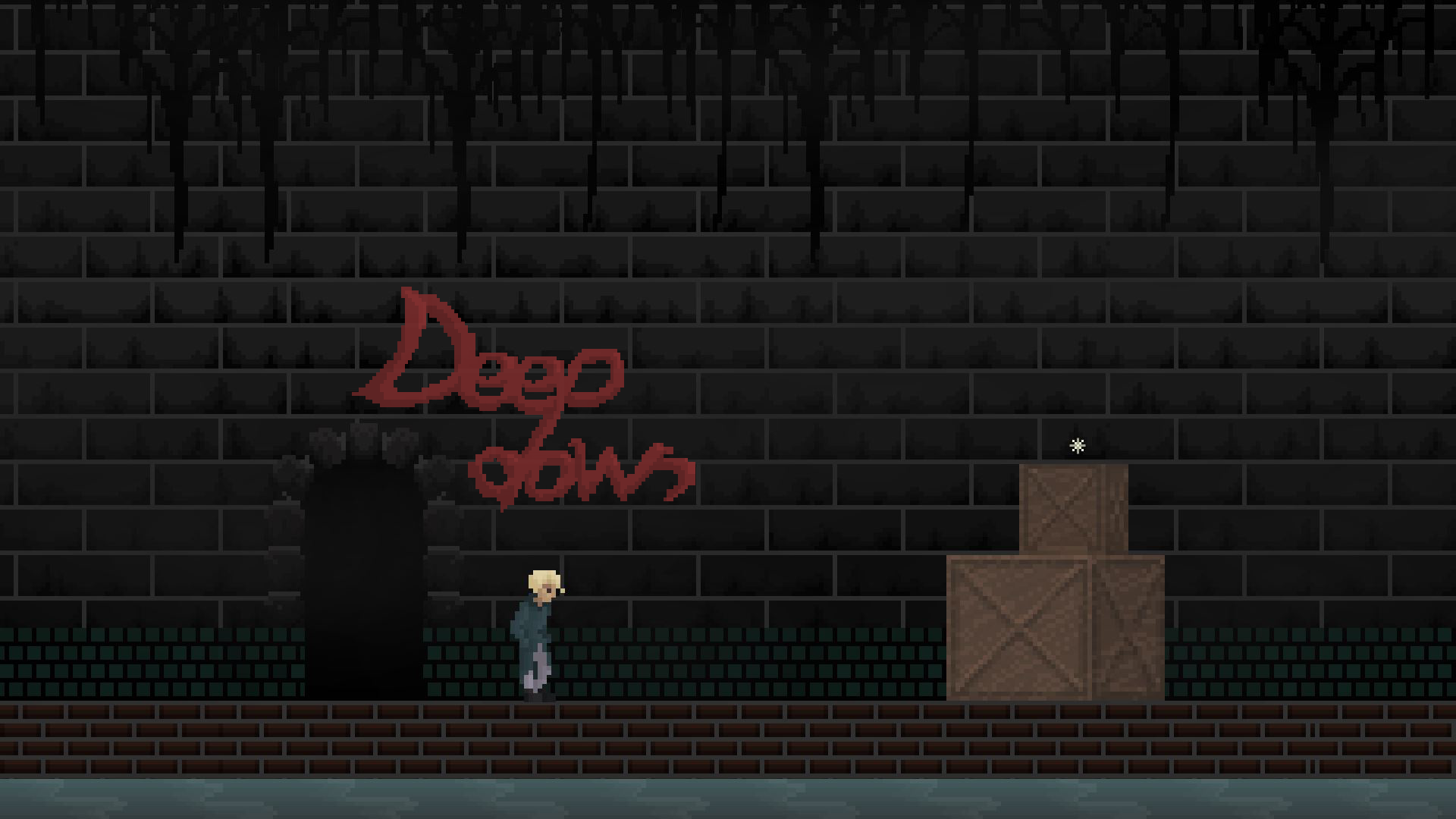 Cover image for Deep down