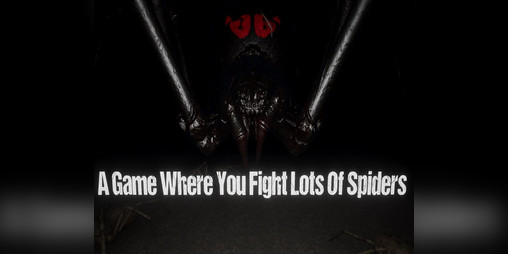 Cover image for A Game Where You Fight Lots Of Spiders