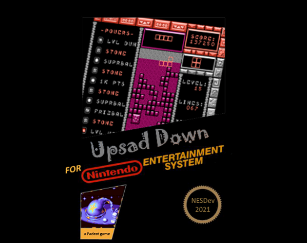Cover image for Upsad Down (NESDEV Edition)