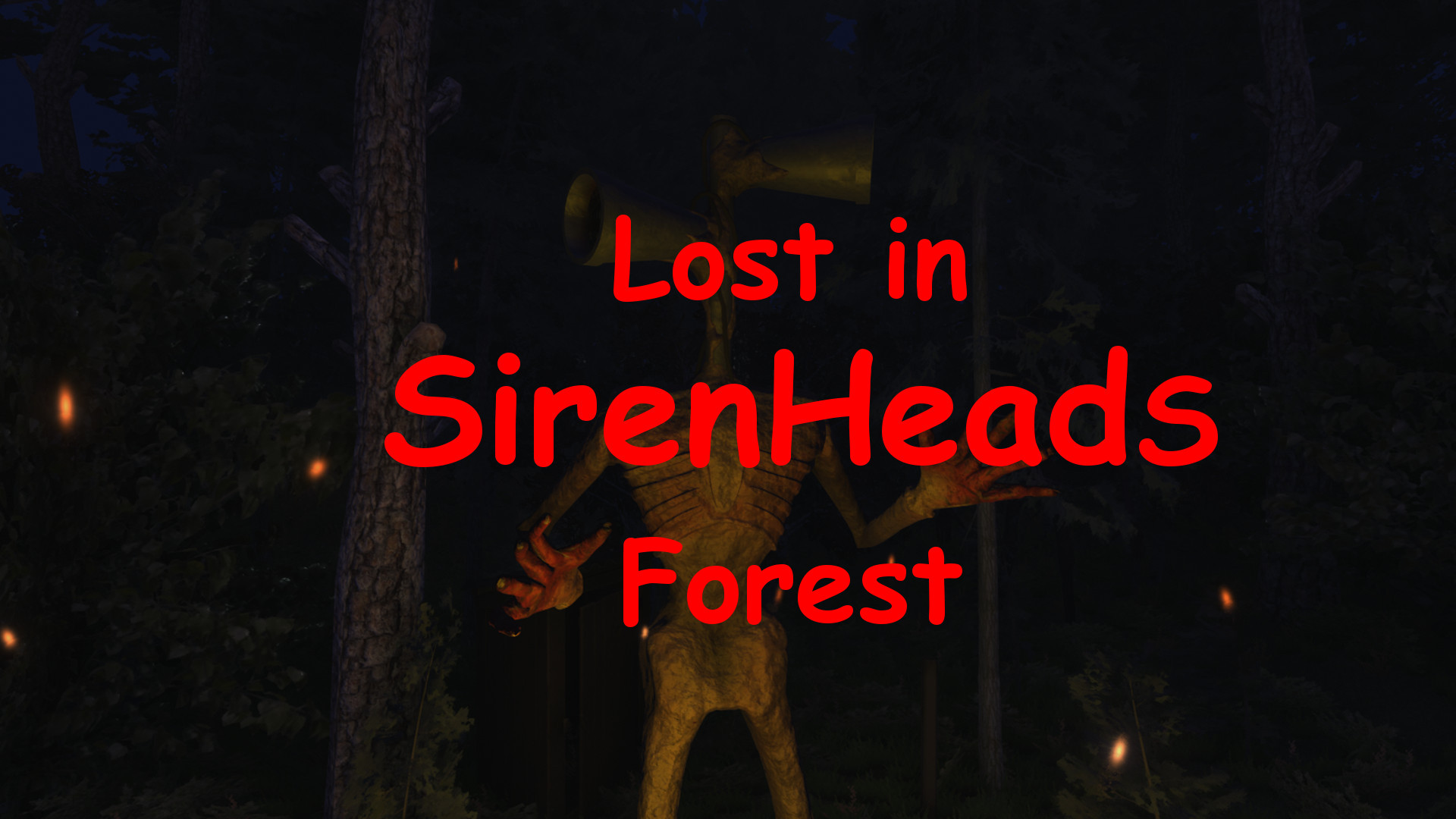 Lost in Sirenheads Forest