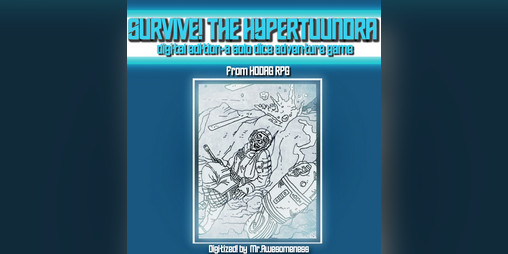 Cover image for SURVIVE! THE HYPERTUUNDRA-DIGITAL EDITION