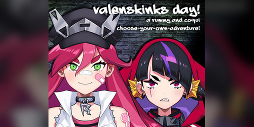Cover image for Rummy and Coqui: Valenskink's Day!