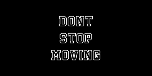 Cover image for Don't Stop Moving