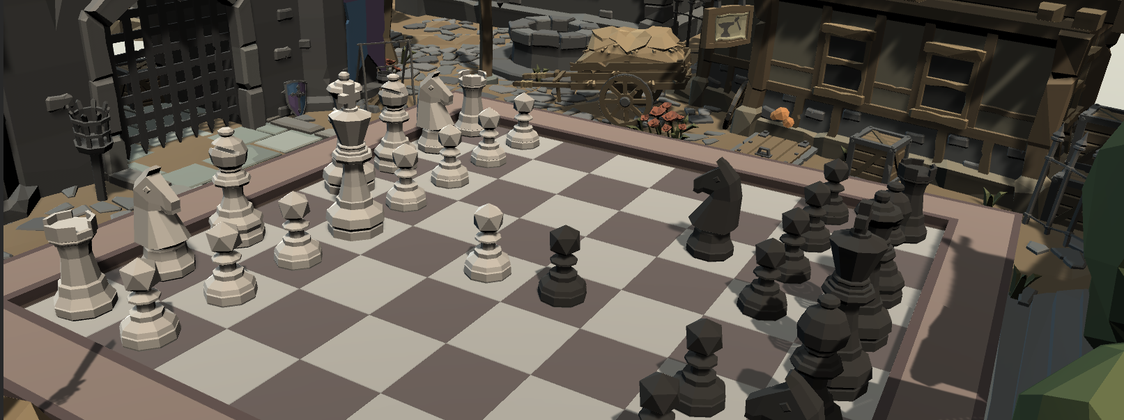 LowPoly Chess 3D