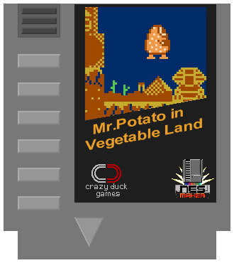 Mr.Potato in Vegetable Land