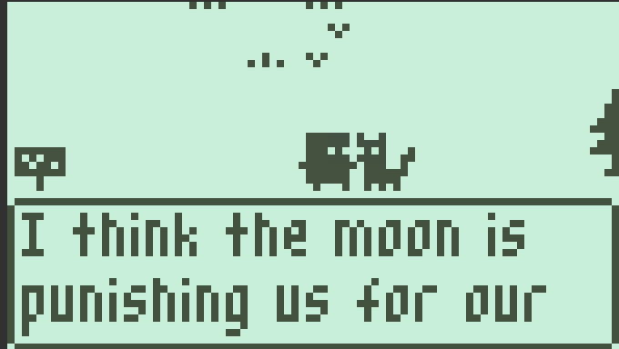 Cover image for The Moon Is Crying Monsters