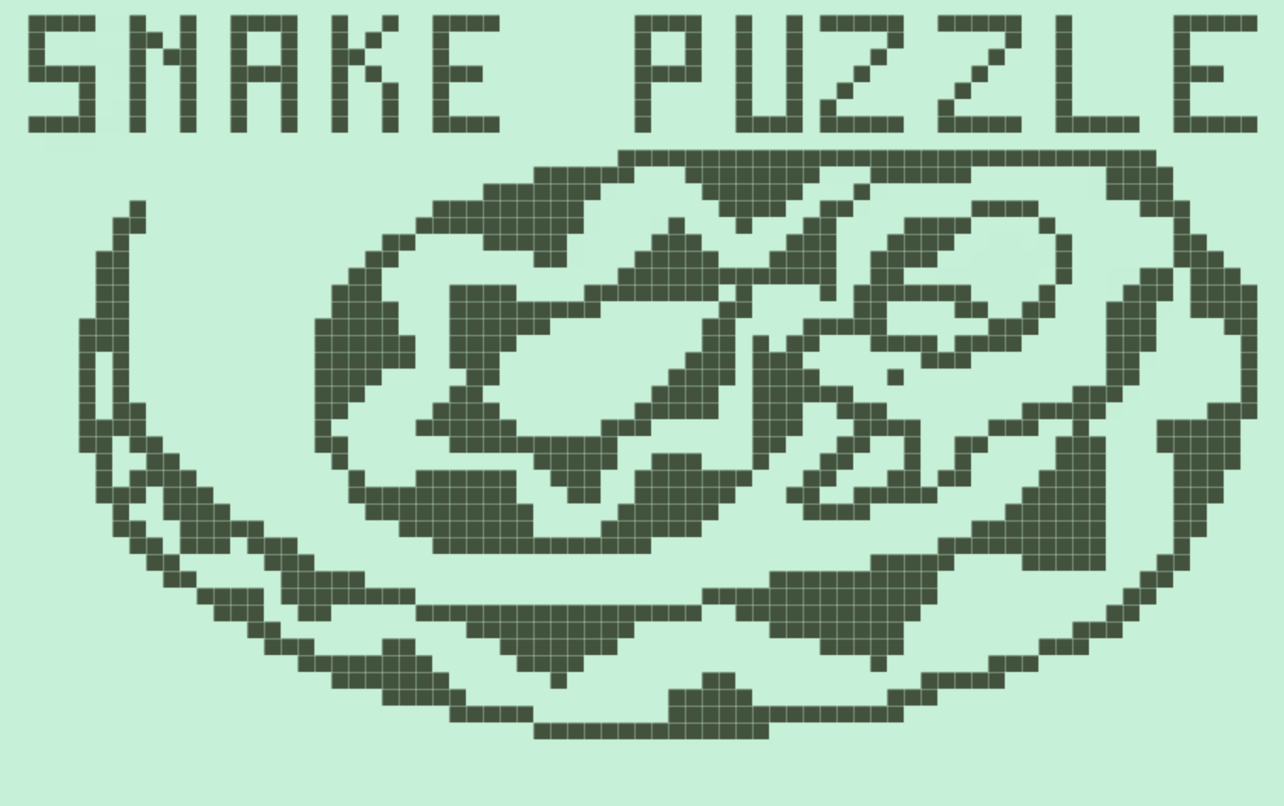 The classic Snake game from Nokia becomes a puzzle game with