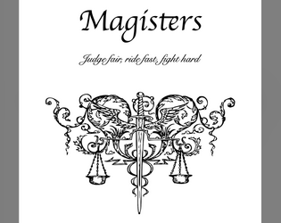 Magisters   - A game of judging, dueling and riding 
