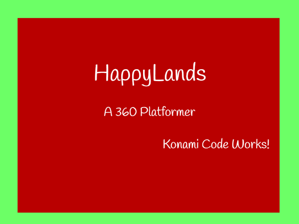 HappyLands: A 360° Platformer