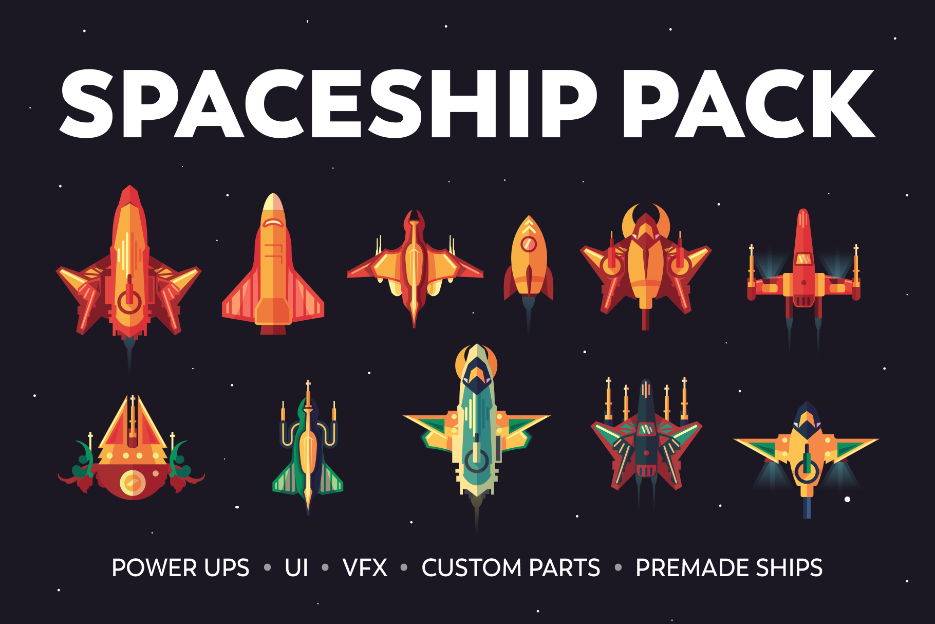 Spaceship Shooter Pack
