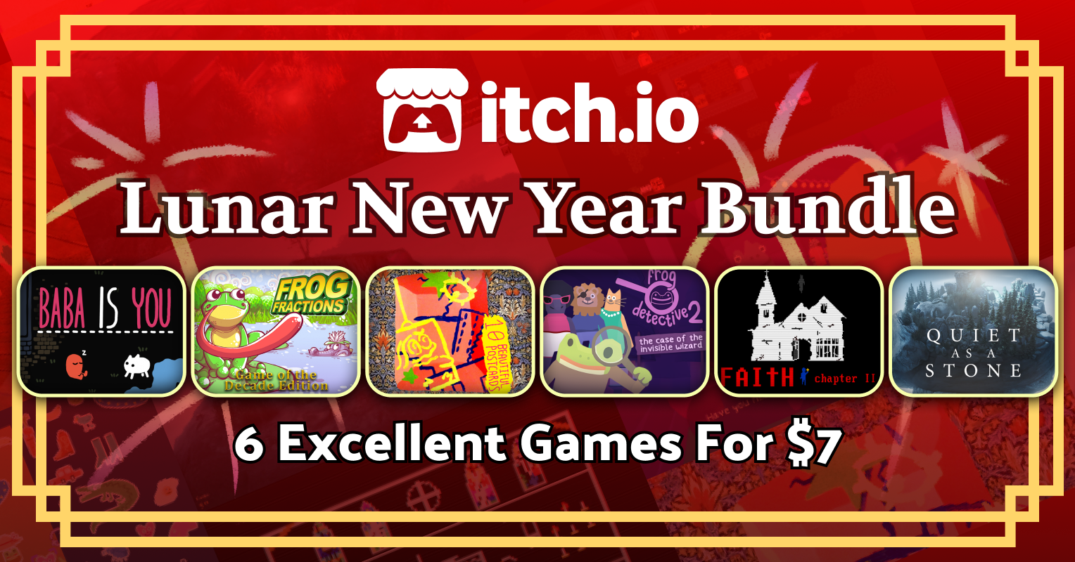 Lunar New Year itch.io Selects Bundle by itch.io and 6 others