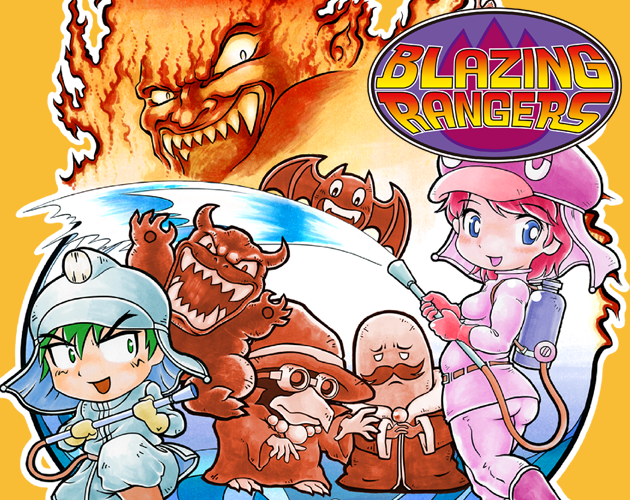 Blazing Rangers / 炎のレンジャーマン by First Press Games