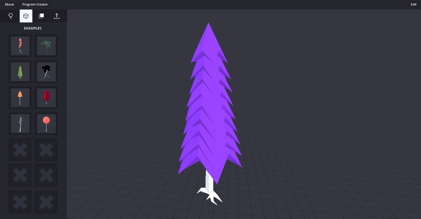 Low Poly Tree Generator