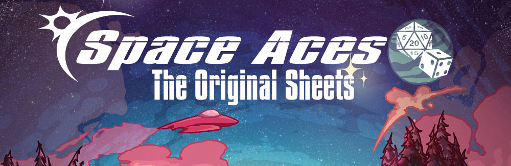 Space Aces: TOS (The Original Sheets)