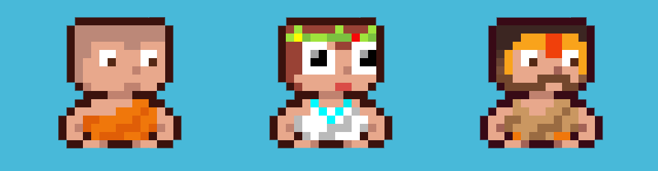 Free 16x16 cute character pack01