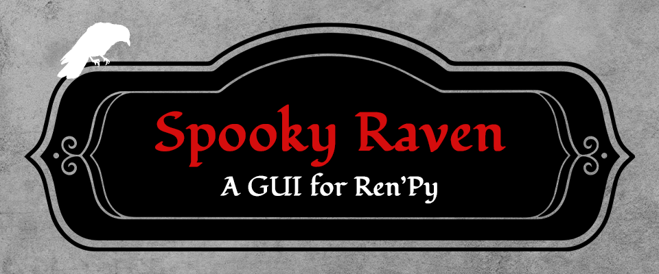 Spooky Raven Ren'py GUI Design