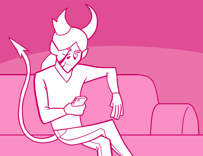 Cover image for Texting with a Demon