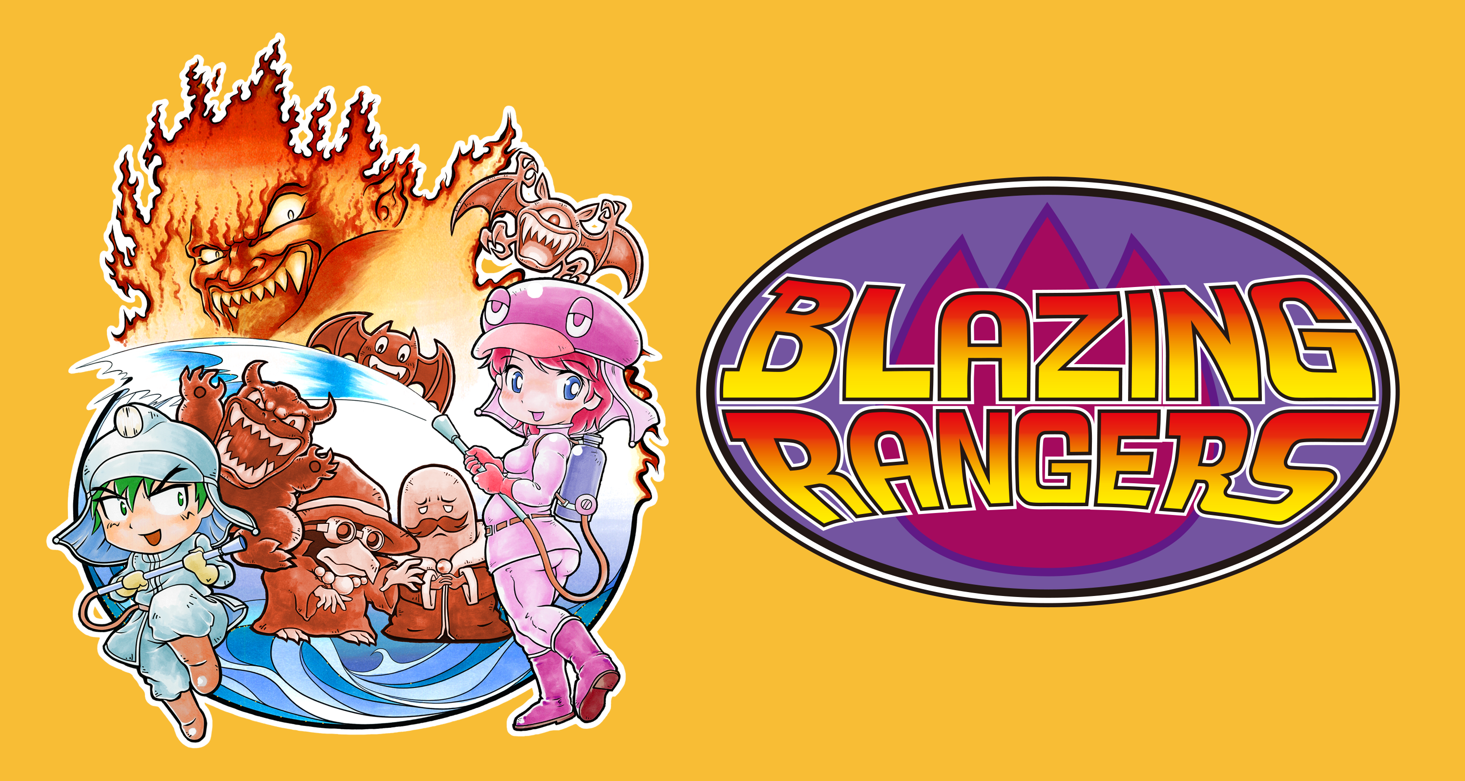 Blazing Rangers 炎のレンジャーマン By First Press Games