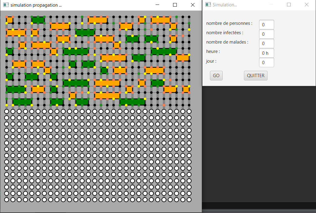 Simulation Virus [JAVA] by alexflanqu