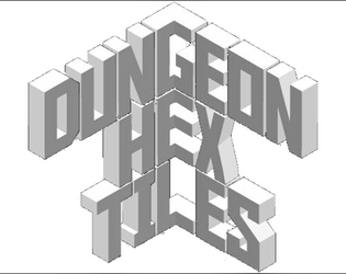 Dungeon Hex Tiles   - A hexagon tile set to build dungeons with 