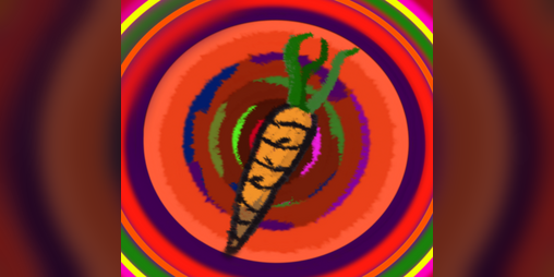 Cover image for Psychodelic Bunny In Wonderlands