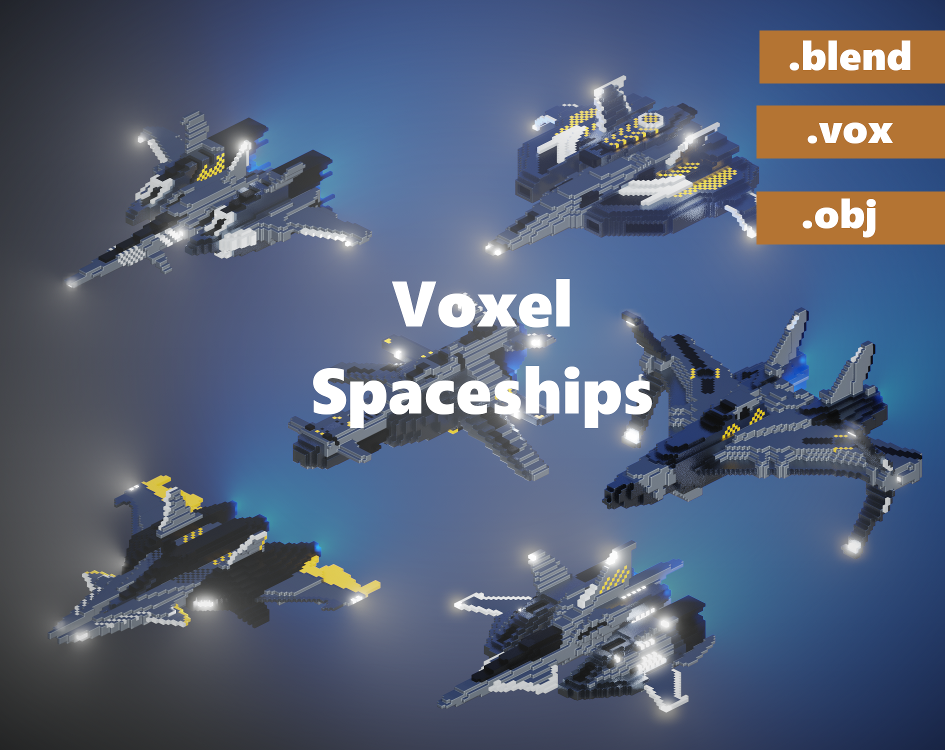 Voxel Spaceships