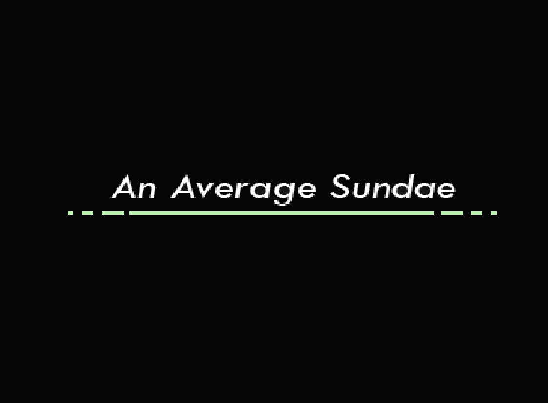 Cover image for An Average Sundae
