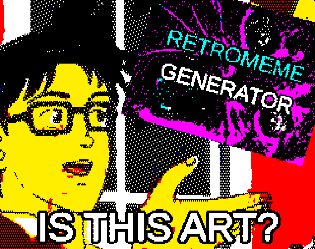 Retromeme Generator