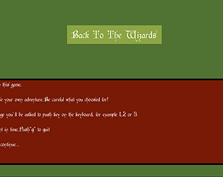 Back To The Wizards