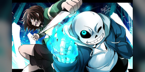 Cover image for Bonetale - Sans vS Frisk