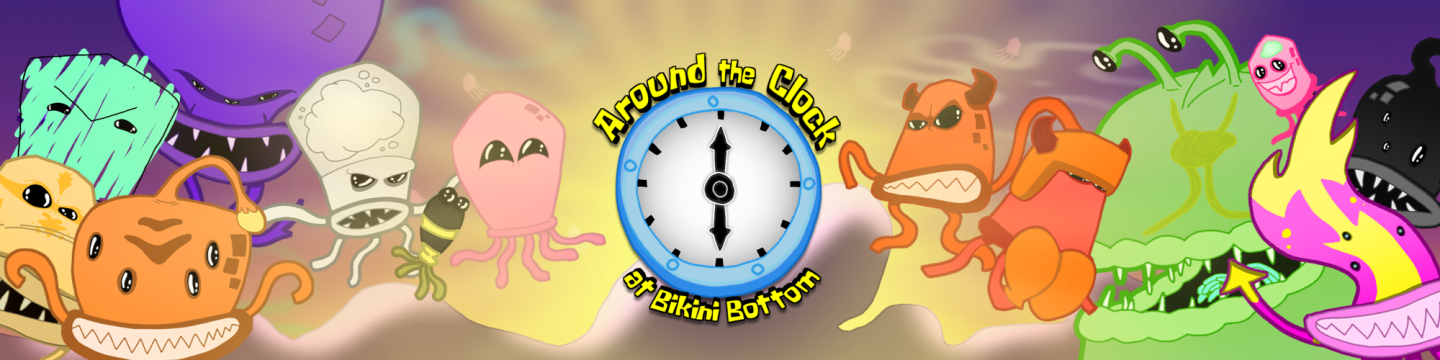 friday night funkin but its around the clock at bikini bottom by