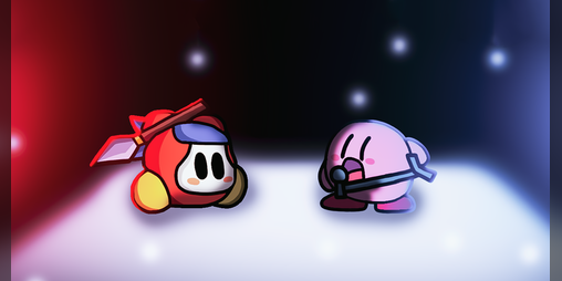 Cover image for Friday Night Funkin' but it's Kirby (Beta)