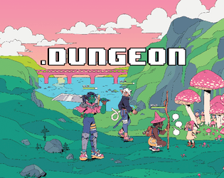 .dungeon   - An alternate reality table top roleplaying game. 