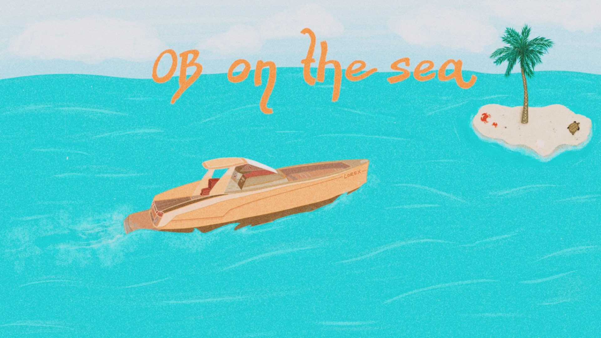 OB on the sea