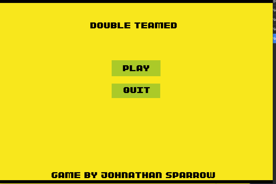 Doubled teamed
