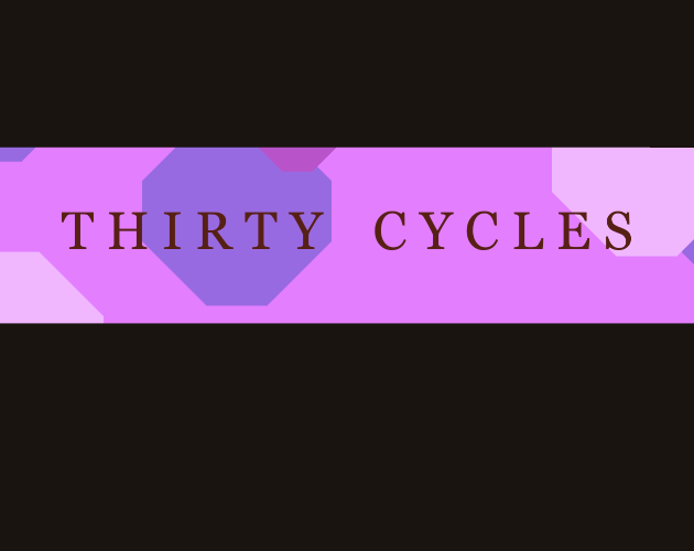 Cover image for Thirty Cycles