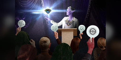 Cover image for The Shadow Auction: A Ghostlore One Shot Adventure (5E)