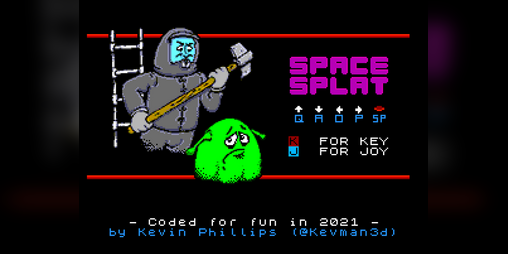 Cover image for SPACE SPLAT (ZX Spectrum Next)