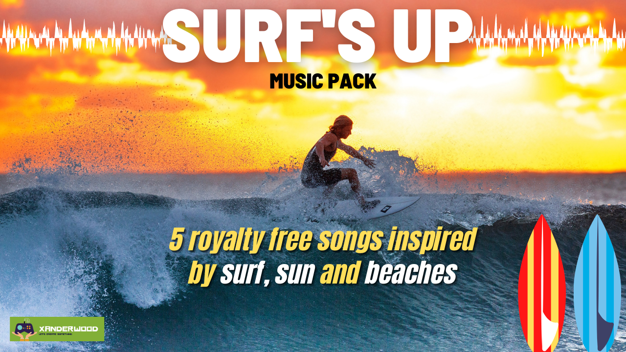Retro Surfing Songs & Sound FX