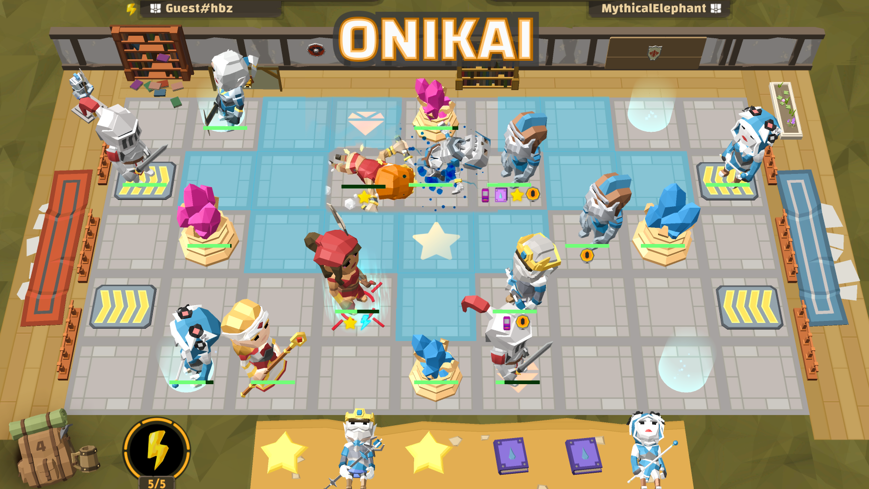 Onikai: Free, 3D browser based, multiplayer turn based strategy