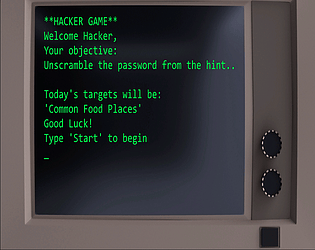 Basic Hacker Game